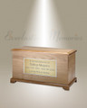 Natural Alder Destiny Cremation Urn