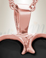 14K Rose Gold Onyx Innocent Heart Cremation Pendant