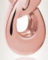 14K Rose Gold Everlasting Infinity Companion Funeral Jewelry