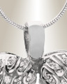14K White Gold Wings of Hope Memorial Jewelry