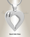 14K White Gold Wings of Hope Memorial Jewelry