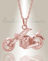 14K Rose Gold Cruisin Cremation Keepsake