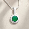 Silver Morning Dew Ash Resin Jewelry