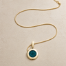Gold Summer Fields Ash Resin Jewelry