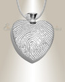 Stainless Everlasting Journey Fingerprint Necklace