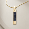 Solid 14K Gold End Of Day Ash Resin Jewelry