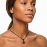 Modest Diamond Sterling Silver Ash Resin Jewelry