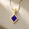Modest Diamond Gold Plated Ash Resin Jewelry