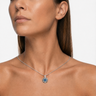 Elaborate Round Sterling Silver Ash Resin Jewelry