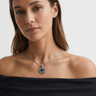 Enlightened Round Bronze Finish with Cream Ash Resin Jewelry