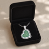 Attentive Heart Sterling Silver Ash Resin Jewelry