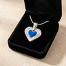 Pleasant Heart Sterling Silver Ash Resin Jewelry