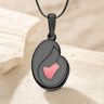 Beloved Black Finish Ash Resin Jewelry