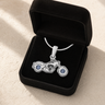 Riding Along Sterling Silver Ash Resin Jewelry