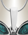Lovable Butterfly Sterling Silver Ash Resin Jewelry
