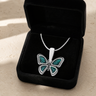 Lovable Butterfly Sterling Silver Ash Resin Jewelry
