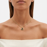 Solid 14K Gold Attentive Heart Ash Resin Jewelry