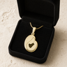 Solid 14K Gold Beloved Ash Resin Jewelry