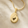 Solid 14K Gold Beloved Ash Resin Jewelry