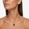 Silver Willowdale Heart Ash Resin Jewelry
