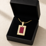 Gold Memorable Ash Resin Jewelry