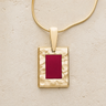 Gold Memorable Ash Resin Jewelry