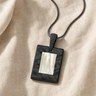 Black Finish Cottontail Ash Resin Jewelry
