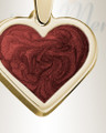 Gold Delightful Heart Ash Resin Jewelry