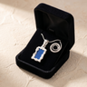 Silver Barslope Ash Resin Jewelry