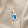 Silver Barslope Ash Resin Jewelry