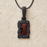Black Finish Chokecherry Ash Resin Jewelry