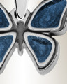 Lovable Butterfly Sterling Silver with Cobalt Ash Resin Jewelry