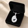Beloved Sterling Silver with Slate Ash Resin Jewelry
