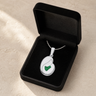 Beloved Sterling Silver with Forest Ash Resin Jewelry
