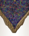 Feathered Heart Bronze Finish with Black Flame Opal Ash Resin Jewelry