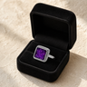 Women's Sterling Silver Granville Ash Ring with Lilac Pearl Opal