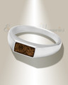 Men's Sterling Silver Desoto Ash Ring with Carob