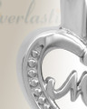 Stainless Steel My Mom Heart Necklace Urn