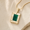 Solid 14K Gold Aspenwood Ash Resin Jewelry