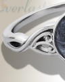 Women's Sterling Silver Katina Ash Ring with Slate