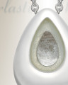 Sterling Silver Remember Me Teardrop Cremation Urn Pendant
