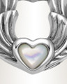 Sterling Silver My Heart Takes Flight Cremation Urn Pendant