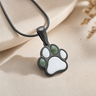 Black Finish A Print Upon My Heart Ash Resin Jewelry