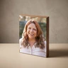 Cherished Memories Wood Photo Cremation Urn