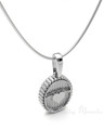 At Heart Oval Forever Sealed Memorial Jewelry