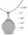 Circled Love Forever Sealed Memorial Jewelry