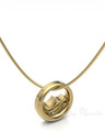 Gold Plated Appalachia Forever Sealed Memorial Jewelry
