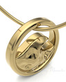 Gold Plated Surf's Up Forever Sealed Memorial Jewelry