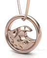 Rose Gold Plated Surf's Up Forever Sealed Memorial Jewelry