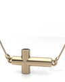 14K Gold Crossroads Forever Sealed Memorial Jewelry